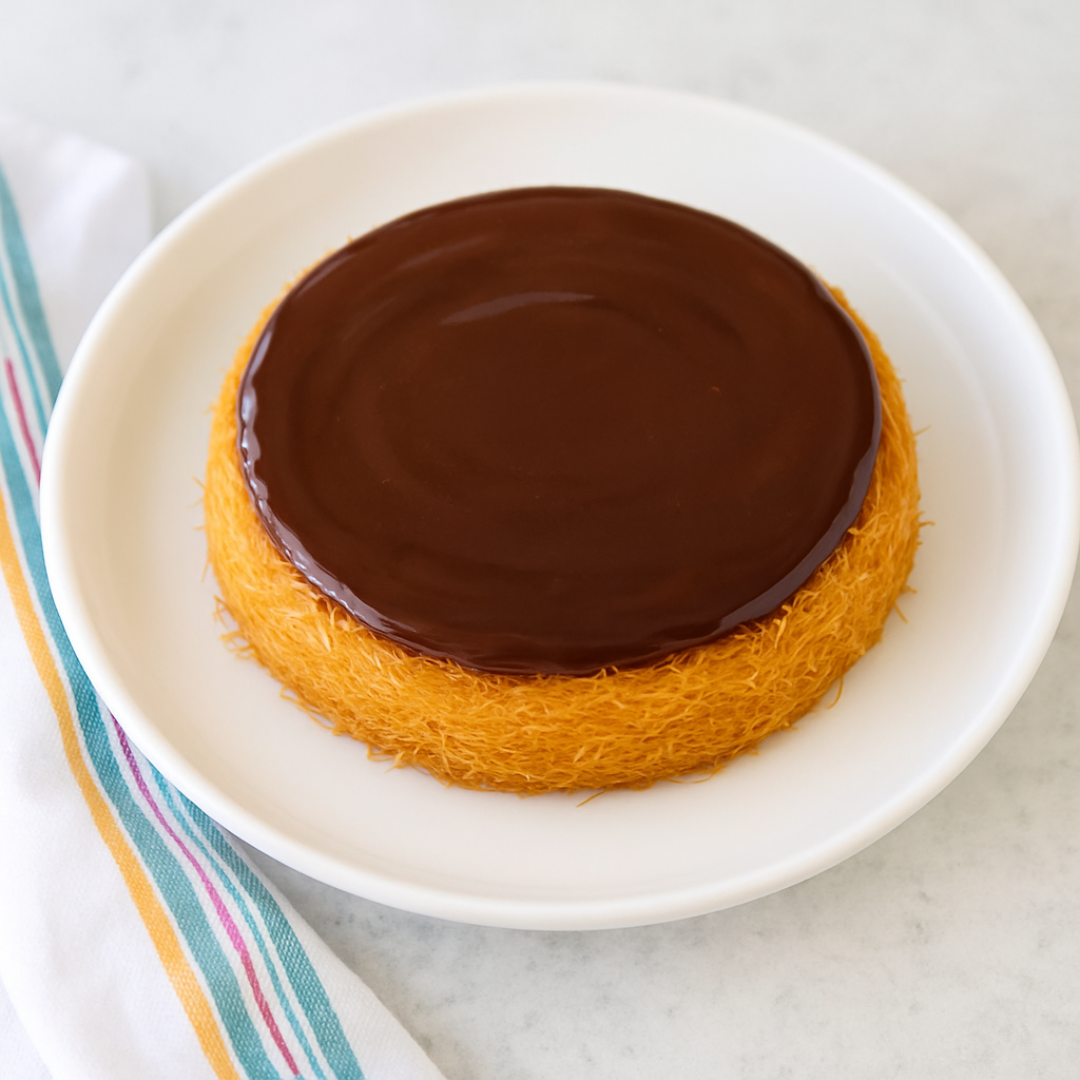 Crisp Cheese Kunafa with Nutella